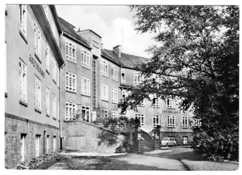 AK, Bad Wilsnack, Goethehaus, Version 2, 1975