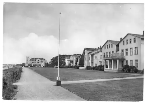 AK, Bad Doberan, OT Heiligendamm, Strandpromenade und Villen, 1969
