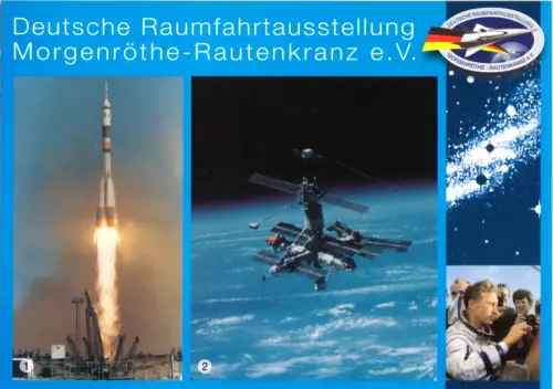 AK, Morgenröthe - Rautenkranz, Deutsche Raumfahrtausstellung, Version 5, um 2008