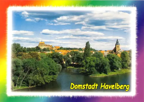 AK, Havelberg, Teilansicht, um 1996