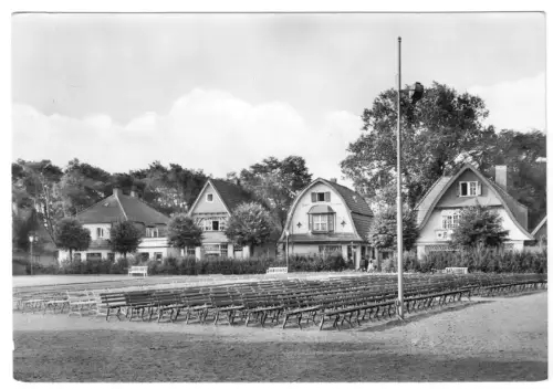 AK, Ostseebad Boltenhagen, Kurpark mit Villenfront, 1968