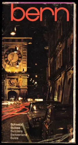 tour. Broschüre, Bern, um 1973, Beilagen