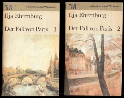 Ehrenburg, Ilja; Der Fall von Paris, 1987, Reihe: TdW, Band 1 und 2