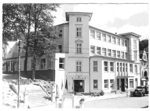 AK, Sellin Rügen, Ferienheim "Einheit", Gaststätte "Seehund", 1968