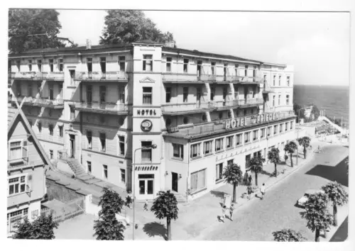 AK, Sellin Rügen, Kurhaus Hotel "Frieden", Version 6, 1981