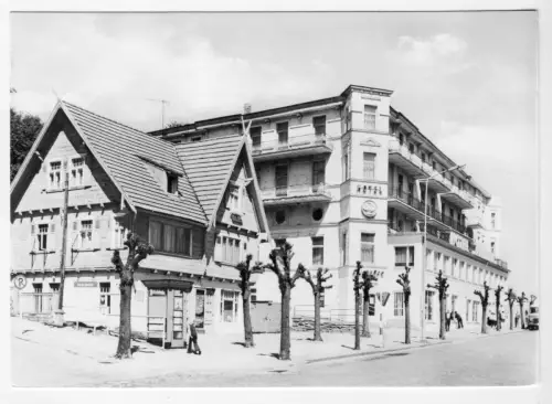 AK, Sellin Rügen, Hotel "Frieden", Version 7, und Rat der Gemeinde, 1977