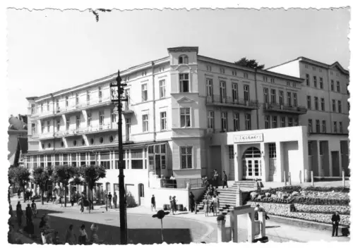 AK, Sellin Rügen, Ferienheim "Frieden", Version 1, um 1959, Echtfoto