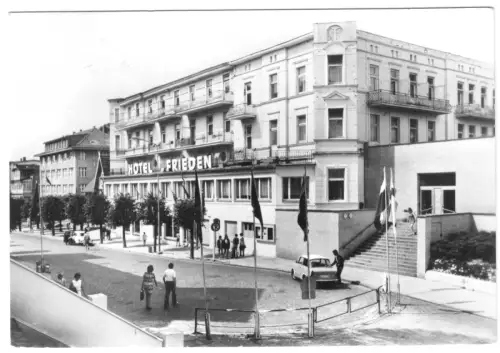 AK, Sellin Rügen, Kurhaus Hotel "Frieden", Version 4, 1977