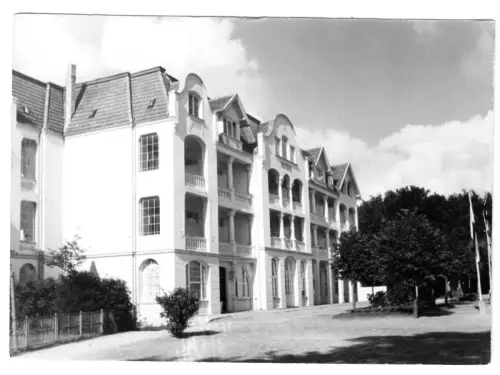 AK, Sellin Rügen, Haus "Aufbau", um 1965