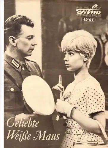 Progress Filmprogramm, Geliebte Weiße Maus, Rolf Herricht, 1964