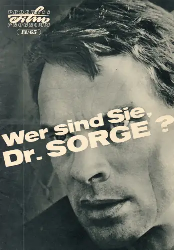 Progress Filmprogramm, Wer sind Sie, Dr, Sorge?, 1965