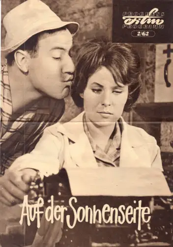 Progress Filmprogramm, Auf der Sonnenseite, Manfred Krug, Marita Böhme, 1962