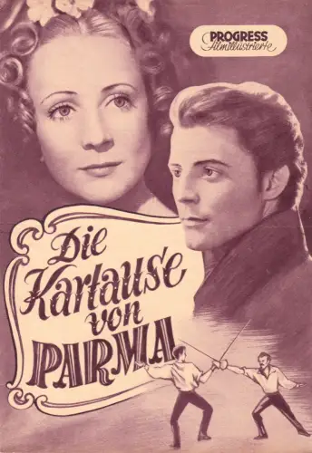 Progress Filmillustrierte, Die Kartause von Parma, Gérard Philipe, 1953
