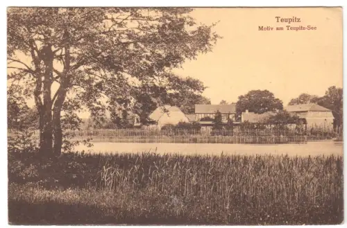 AK, Teupitz Kr. Königs Wusterhausen, Gebäude am Teupitz-See, um 1920