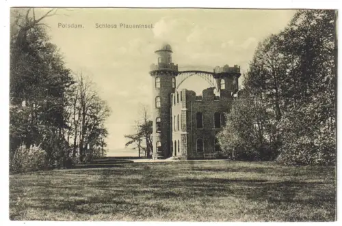 AK, Berlin Wannsee, Pfaueninsel, Schloss Pfaueninsel, um 1916