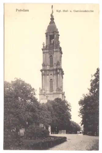 AK, Potsdam, Garnisionkirche, um 1916