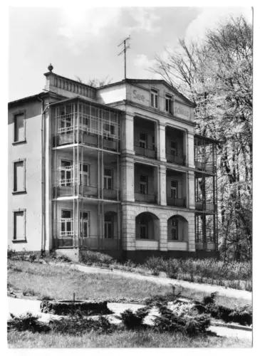AK, Sellin Rügen, FDGB-Erholungsheim "Seeschloß", 1973