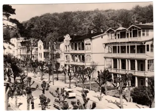 AK, Sellin Rügen, Wilhelm-Pieck-Str., Heime Freia, Arkona und Sellin, 1972