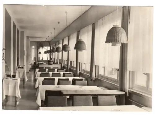 AK, Sellin Rügen, Hotel "Frieden", Veranda, 1970