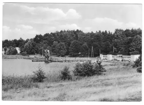 AK, Wesenberg Meckl., Badeanstalt. 1964