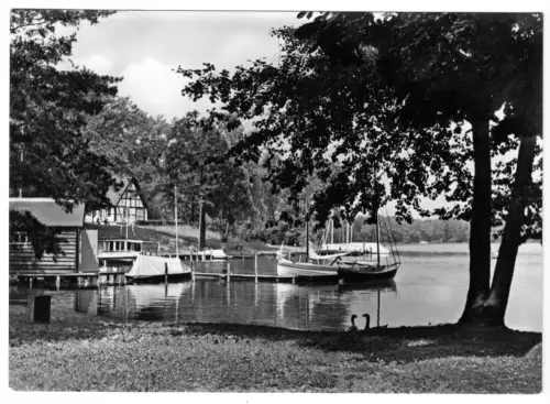 AK, Bad Saarow - Pieskow, Seglerheim im Dorf Saarow, 1966