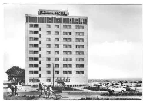 AK, Sassnitz Rügen, Saßnitz, Rügen-Hotel, Version 7, 1973