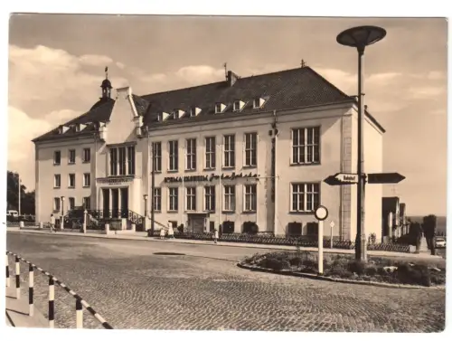 AK, Sassnitz Rügen, Saßnitz, Seemannsheim "John Schehr", 1964