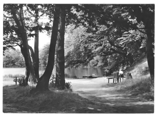 AK, Sassnitz Rügen, Saßnitz, Herthasee, Nebenstempel, 1967