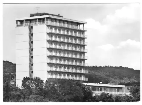 AK, Sassnitz Rügen, Saßnitz, Mitropa-Rügen-Hotel, Version 1, 1979