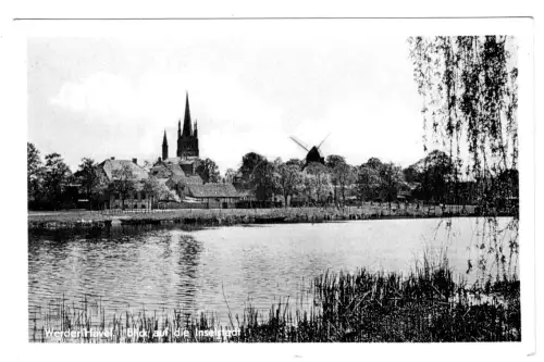 AK, Werder Havel, Blick auf die Inselstadt, 1966