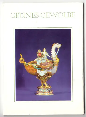 AK-Mappe mit 9 Color-AK, Dresden, Grünes Gewölbe, 1976