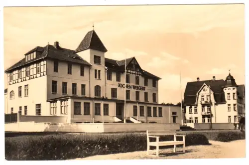 AK, Ostseebad Kühlungsborn, FDGB-Heim "Jochen Weigert", 1961