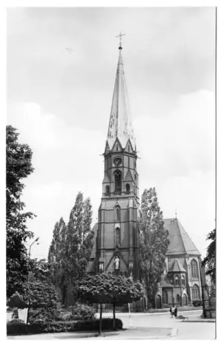 AK, Hainichen, Stadtkirche, 1968