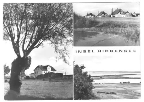 AK, Insel Hiddensee, drei Abb., 1983