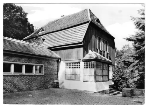 AK, Kloster Insel Hiddensee, Gerhart-Hauptmann-Gedenkstätte, Haus Seedorn, 1971