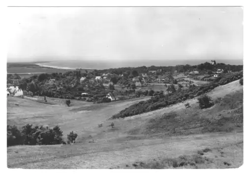 AK, Kloster Insel Hiddensee, Gesamtansicht, Version 4, 1987