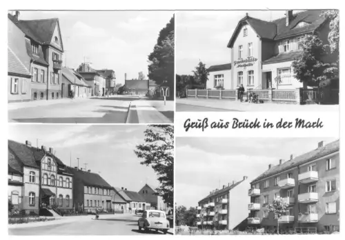 AK, Brück Mark, vier Abb., 1982