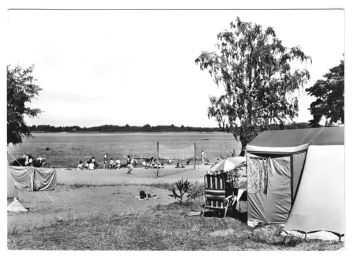 AK, Klausdorf Kr. Zossen, Zeltplatz am Mellensee, 1978