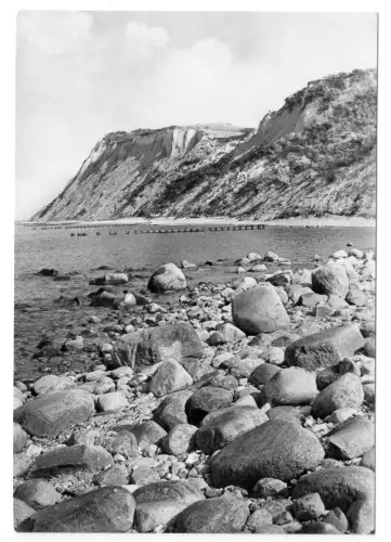 AK, Insel Hiddensee, Partie am Nordufer, 1966