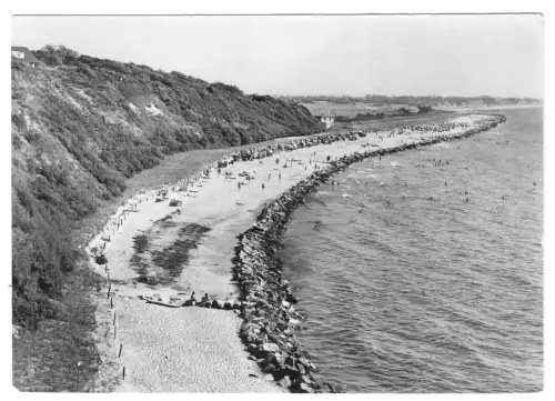 AK, Kloster Insel Hiddensee, Strand, 1978