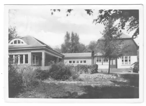 AK, Kloster Insel Hiddensee, Gerhart-Hauptmann-Gedächtnisstätte, 1957