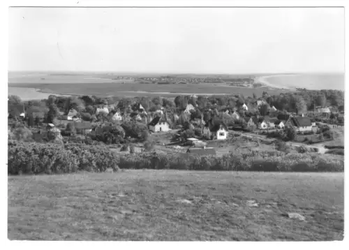 AK, Kloster Insel Hiddensee, Gesamtansicht, Version 1, 1984