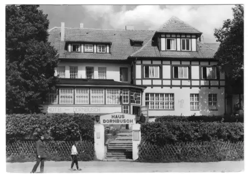 AK, Kloster Insel Hiddensee, HO-Gaststätte "Dornbusch", 1974