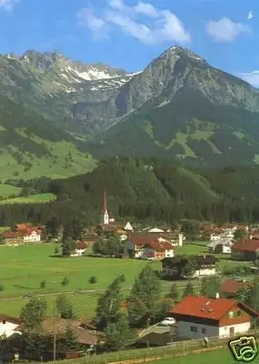 AK, Fischen Allgäu, Teilansicht, ca. 1975