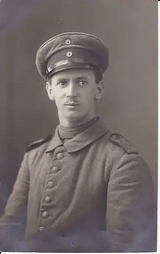 Orig. Foto Porträt Soldat Infanterie Regiment 133 / WK I 1915