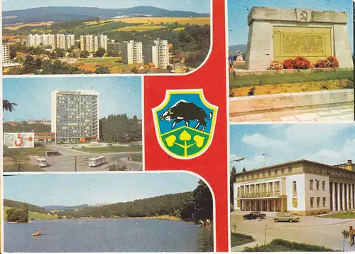 Ansichtskarte Stará Turá / Altturn Mehrbildkarte 1980