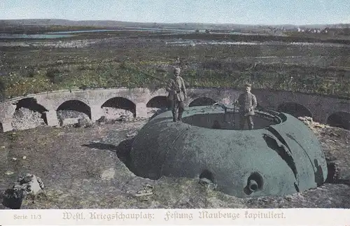 Ansichtskarte Erster Weltkrieg Frankreich Festung Maubeuge / Kriegshilfe