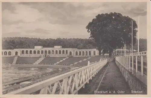 Ansichtskarte Frankfurt a.d. Oder Stadion ca. 1940
