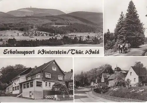 Ansichtskarte Winterstein Thüringer Wald Großer Inselsberg 1986