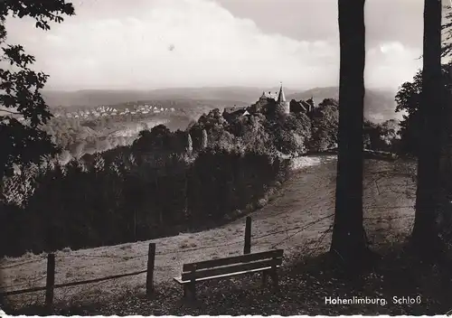 Ansichtskarte Hohenlimburg Blick zum Schloss Landschaftsbild Foto 1967